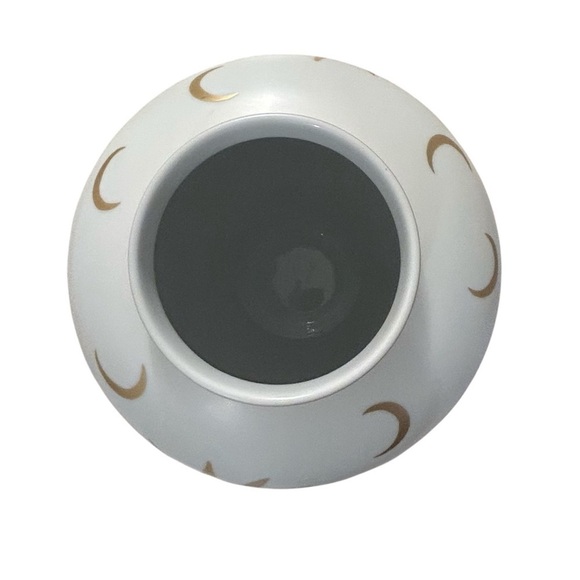 A Bulgari For Rosenthal Porcelain gold on a white design. Rare vase, 1K produced - Picture 7 of 9